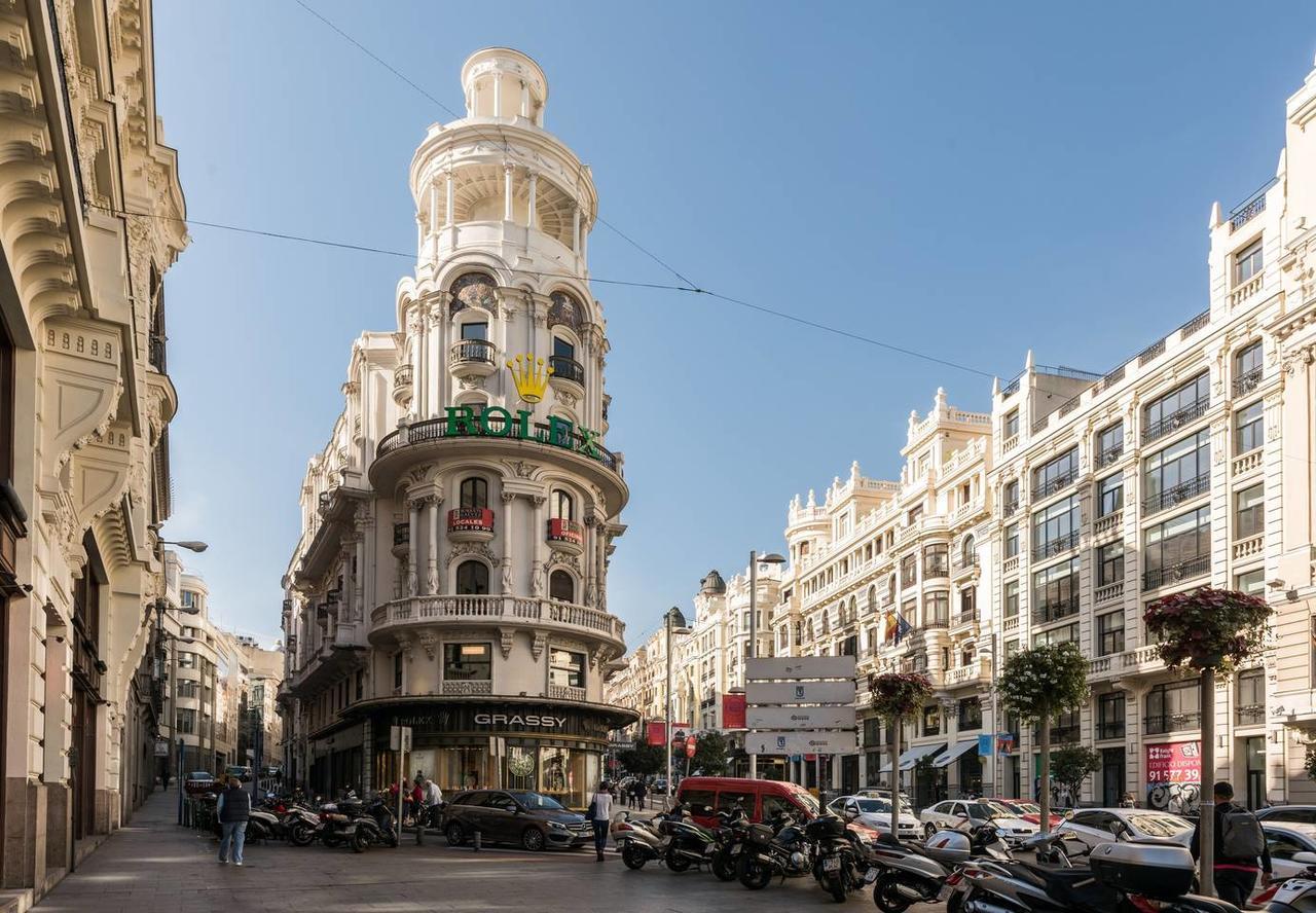 Apartamento M&F Gran Via 3 Hab Madrid Exterior foto